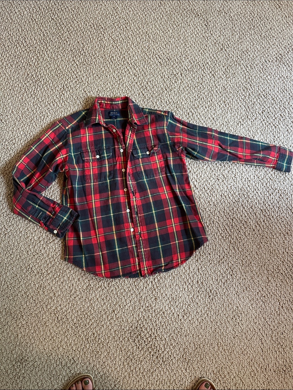 Ralph Lauren flannel button up